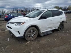 Toyota Rav4 LE salvage cars for sale: 2016 Toyota Rav4 LE