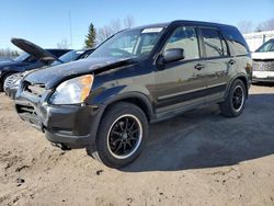 Salvage cars for sale from Copart Bowmanville, ON: 2002 Honda CR-V EX