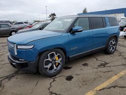 Salvage cars for sale at Woodhaven, MI auction: 2023 Rivian R1S Launch Edition