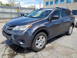 Salvage cars for sale at Littleton, CO auction: 2015 Toyota Rav4 LE