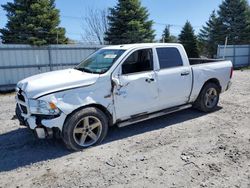 Salvage cars for sale from Copart Albany, NY: 2016 Dodge RAM 1500 ST