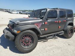 Salvage vehicles for parts for sale at auction: 2020 Jeep Wrangler Unlimited Sport