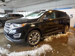 Salvage cars for sale at Candia, NH auction: 2018 Ford Edge Titanium