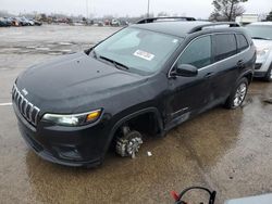 Jeep Cherokee Latitude lux salvage cars for sale: 2022 Jeep Cherokee Latitude LUX