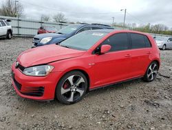 Salvage cars for sale from Copart Louisville, KY: 2015 Volkswagen GTI