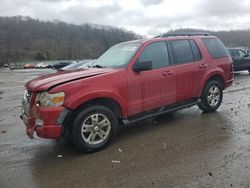 Salvage cars for sale from Copart Ellwood City, PA: 2009 Ford Explorer XLT