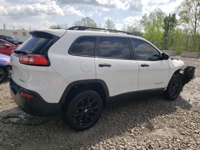 2016 Jeep Cherokee Sport