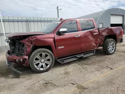 Salvage cars for sale at Wichita, KS auction: 2017 Chevrolet Silverado K1500 High Country