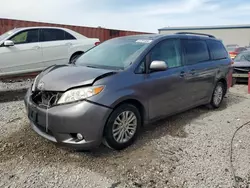 Salvage cars for sale at Hueytown, AL auction: 2011 Toyota Sienna XLE