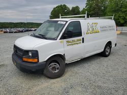 Chevrolet Express g2500 salvage cars for sale: 2016 Chevrolet Express G2500