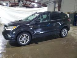 Salvage cars for sale at North Billerica, MA auction: 2018 Ford Escape SEL