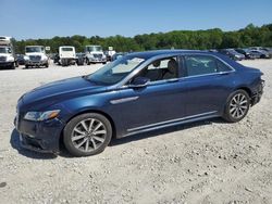 Lincoln Continental salvage cars for sale: 2017 Lincoln Continental Premiere