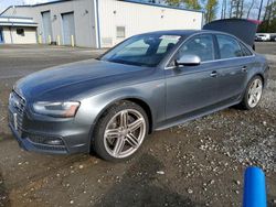 Salvage cars for sale from Copart Arlington, WA: 2015 Audi S4 Premium Plus