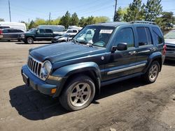 Salvage cars for sale from Copart Denver, CO: 2006 Jeep Liberty Limited