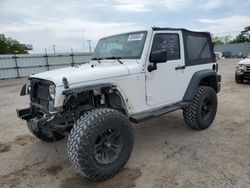 Jeep Wrangler Sport salvage cars for sale: 2013 Jeep Wrangler Sport