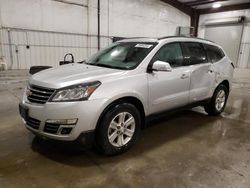 Salvage cars for sale from Copart Avon, MN: 2014 Chevrolet Traverse LT