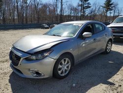 Carros salvage a la venta en subasta: 2015 Mazda 3 Sport