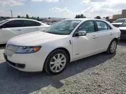 Salvage cars for sale at Mentone, CA auction: 2011 Lincoln MKZ Hybrid