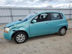 Salvage cars for sale from Copart Appleton, WI: 2005 Chevrolet Aveo Base