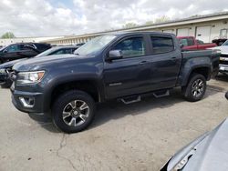 Salvage trucks for sale at Louisville, KY auction: 2016 Chevrolet Colorado Z71