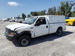 Salvage trucks for sale at Apopka, FL auction: 2000 Ford F350 SRW Super Duty