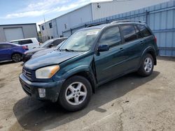 Salvage cars for sale at Vallejo, CA auction: 2002 Toyota Rav4