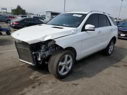 Salvage cars for sale at Moraine, OH auction: 2017 Mercedes-Benz GLE 350 4matic
