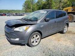 Salvage cars for sale from Copart Concord, NC: 2014 Ford Escape SE