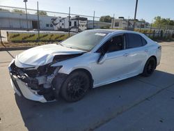 Salvage cars for sale at Sacramento, CA auction: 2020 Toyota Camry XSE