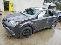 Salvage cars for sale at Seaford, DE auction: 2018 Toyota Rav4 LE