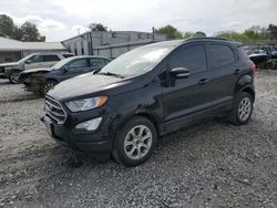 Salvage cars for sale at Prairie Grove, AR auction: 2021 Ford Ecosport SE