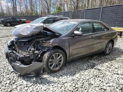Salvage cars for sale from Copart Waldorf, MD: 2017 Toyota Camry LE