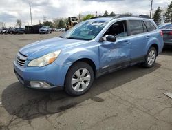 Salvage cars for sale at Denver, CO auction: 2010 Subaru Outback 2.5I Premium