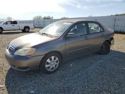 Salvage cars for sale from Copart Anderson, CA: 2005 Toyota Corolla CE