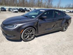 Chrysler salvage cars for sale: 2015 Chrysler 200 S