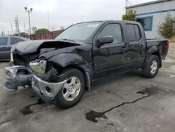 Salvage cars for sale from Copart Wilmington, CA: 2008 Nissan Frontier Crew Cab LE