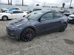 Buy Salvage Cars For Sale now at auction: 2022 Tesla Model Y