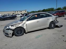 Salvage cars for sale from Copart Wilmer, TX: 2012 Chevrolet Cruze LS