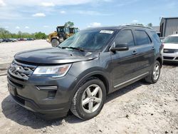 Salvage cars for sale from Copart Hueytown, AL: 2018 Ford Explorer XLT