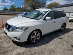 Salvage cars for sale at Chatham, VA auction: 2013 Nissan Pathfinder S