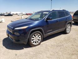 Salvage cars for sale from Copart Amarillo, TX: 2015 Jeep Cherokee Limited
