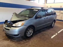 Salvage cars for sale at Wheeling, IL auction: 2005 Toyota Sienna CE