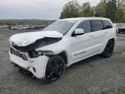 Salvage cars for sale at Concord, NC auction: 2015 Jeep Grand Cherokee Laredo
