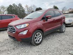 Salvage cars for sale at Madisonville, TN auction: 2020 Ford Ecosport SE