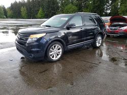Salvage cars for sale at Arlington, WA auction: 2013 Ford Explorer Limited