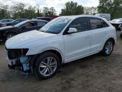 Salvage cars for sale from Copart Baltimore, MD: 2017 Audi Q3 Premium