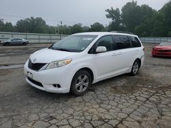 Salvage cars for sale from Copart Shreveport, LA: 2011 Toyota Sienna LE