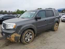 Salvage cars for sale at Florence, MS auction: 2015 Honda Pilot LX