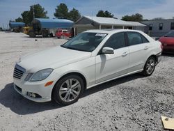 Salvage cars for sale from Copart Prairie Grove, AR: 2011 Mercedes-Benz E 350 4matic
