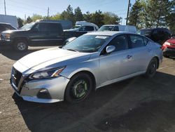 Nissan Altima S salvage cars for sale: 2020 Nissan Altima S